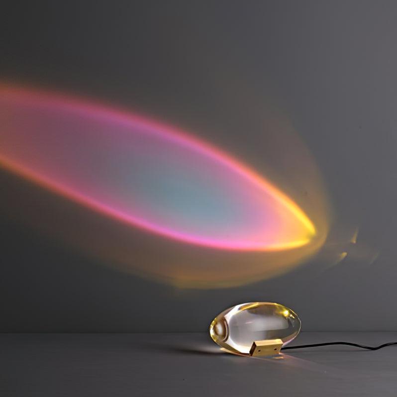 Marsman Crystal Eye Projection Table Lamp