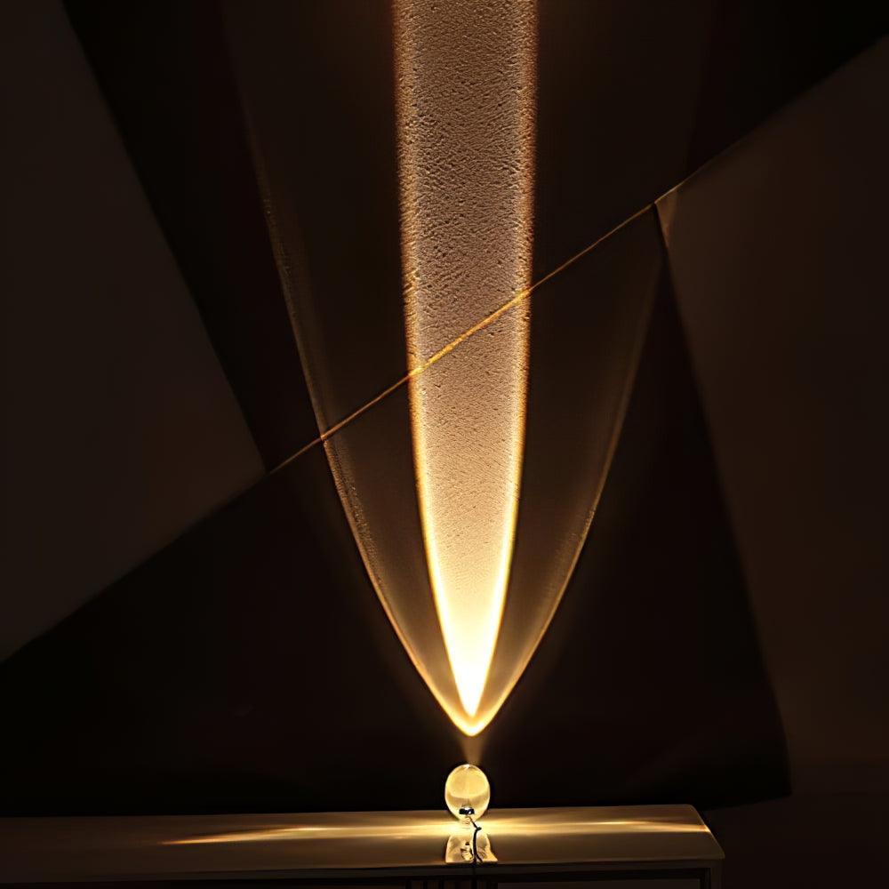 Marsman Crystal Eye Projection Table Lamp