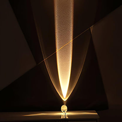 Marsman Crystal Eye Projection Table Lamp
