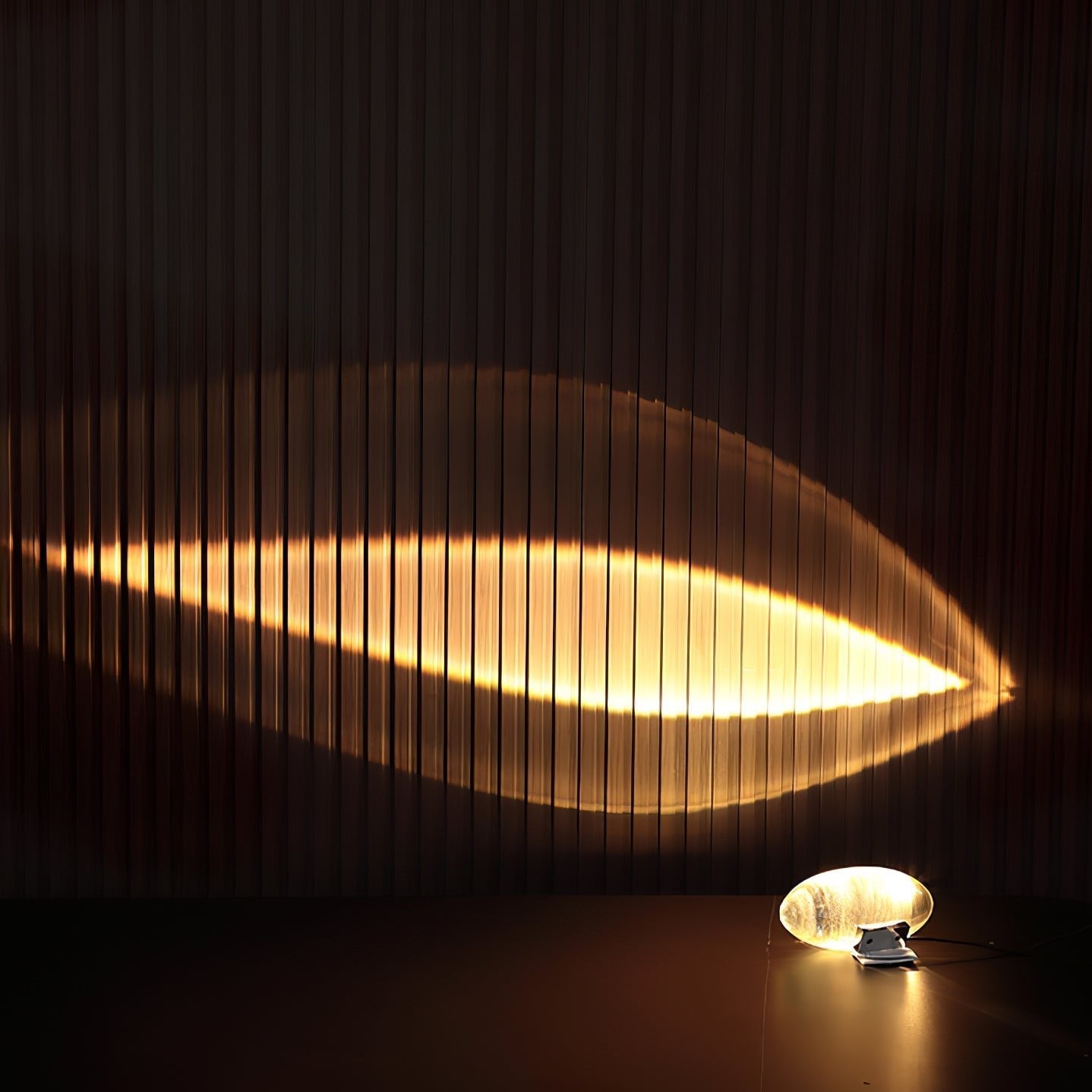 Marsman Crystal Eye Projection Table Lamp