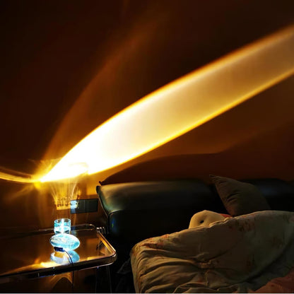 Marsman Crystal Eye Projection Table Lamp