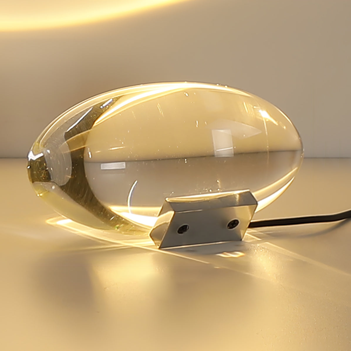 Marsman Crystal Eye Projection Table Lamp