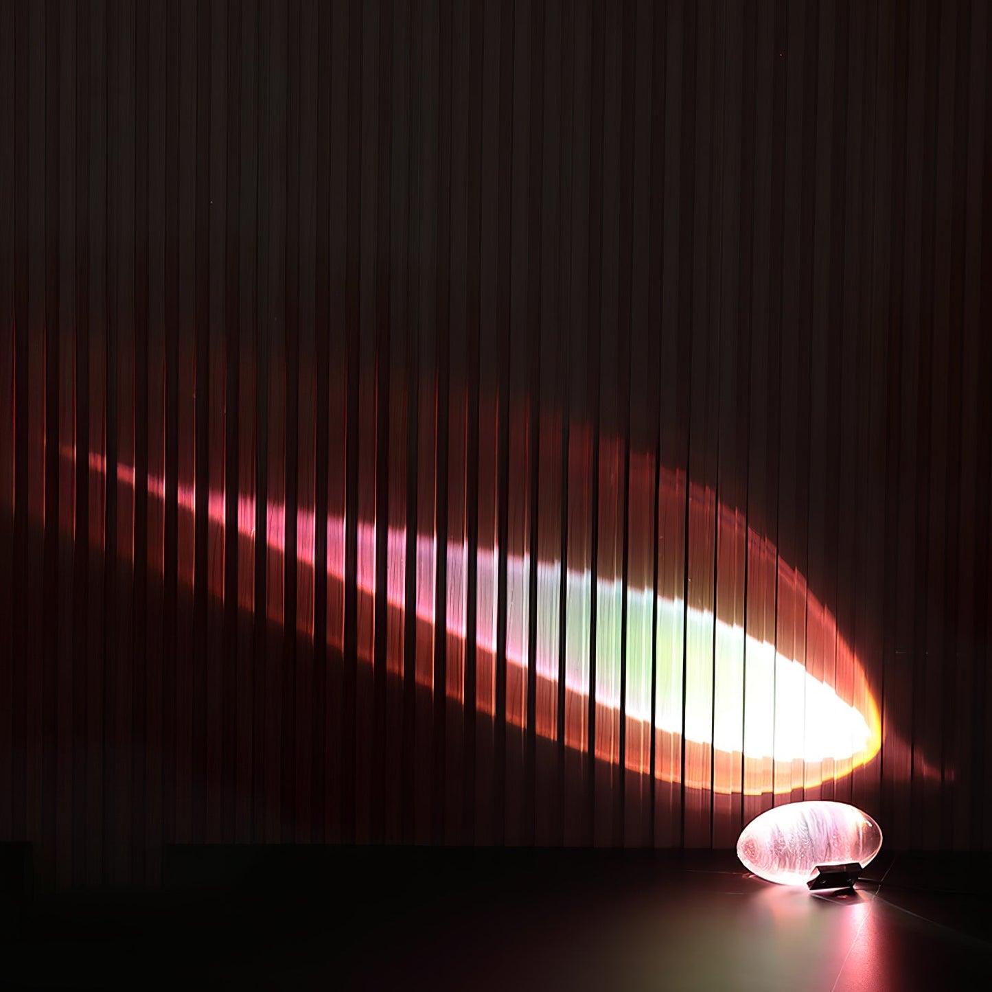 Marsman Crystal Eye Projection Table Lamp