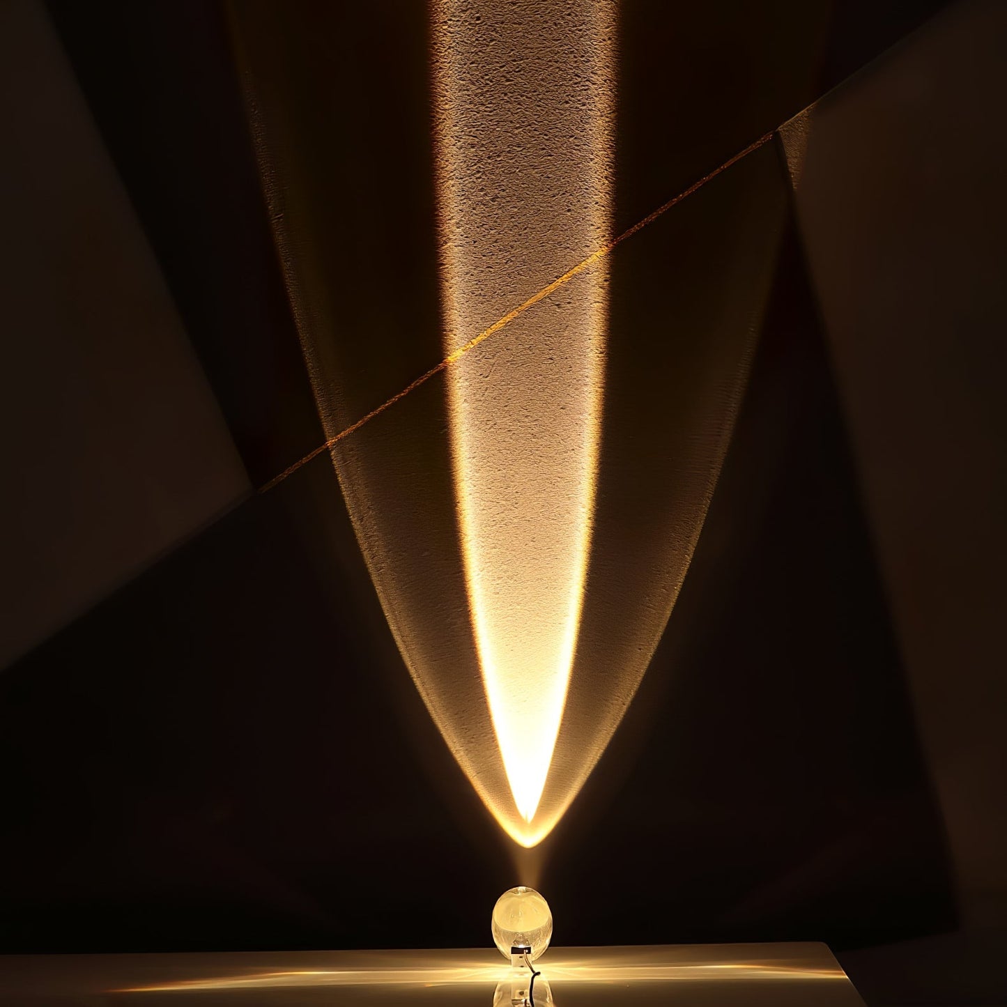 Marsman Crystal Eye Projection Table Lamp
