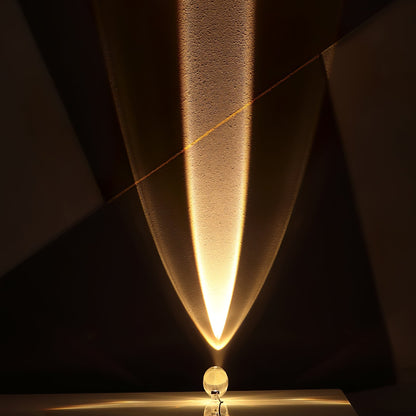 Marsman Crystal Eye Projection Table Lamp