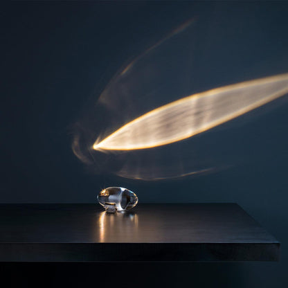 Marsman Crystal Eye Projection Table Lamp