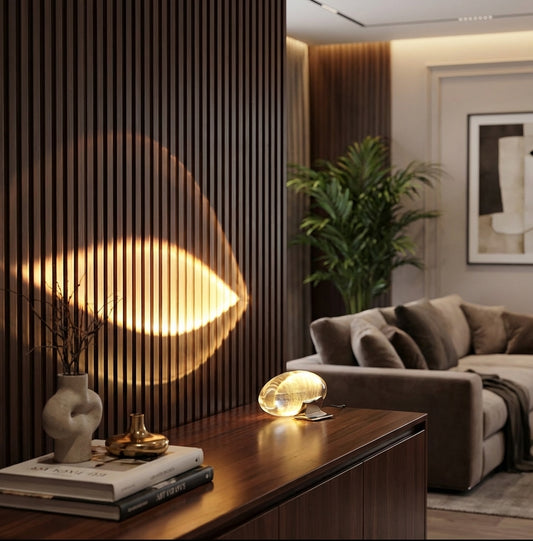 Marsman Crystal Eye Projection Table Lamp