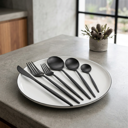 Minimalist Stainless Steel Cutlery Set