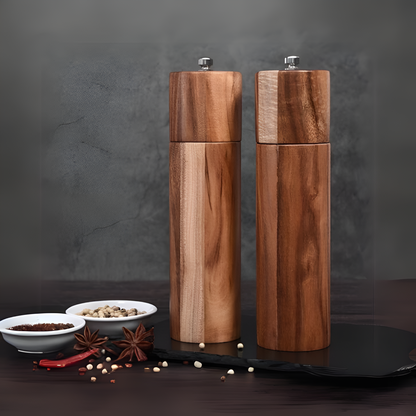 Minimalist Wooden Spice Grinders 1