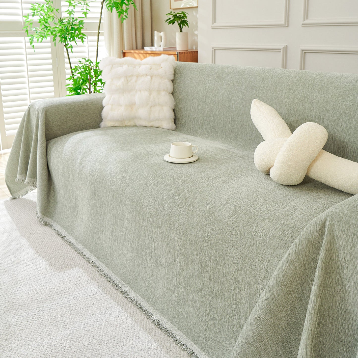 Modern Boho Sofa Cover - Washable & Durable