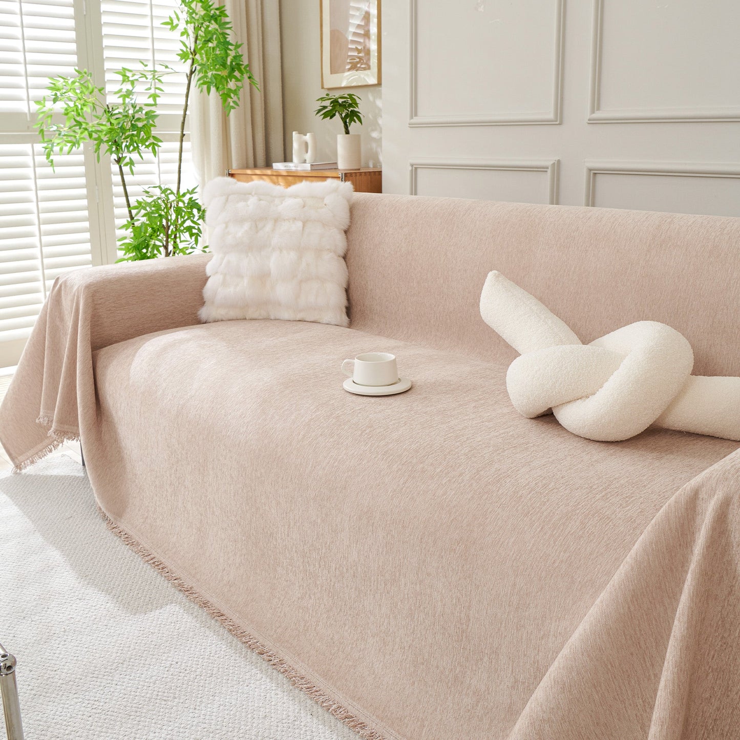 Modern Boho Sofa Cover - Washable & Durable