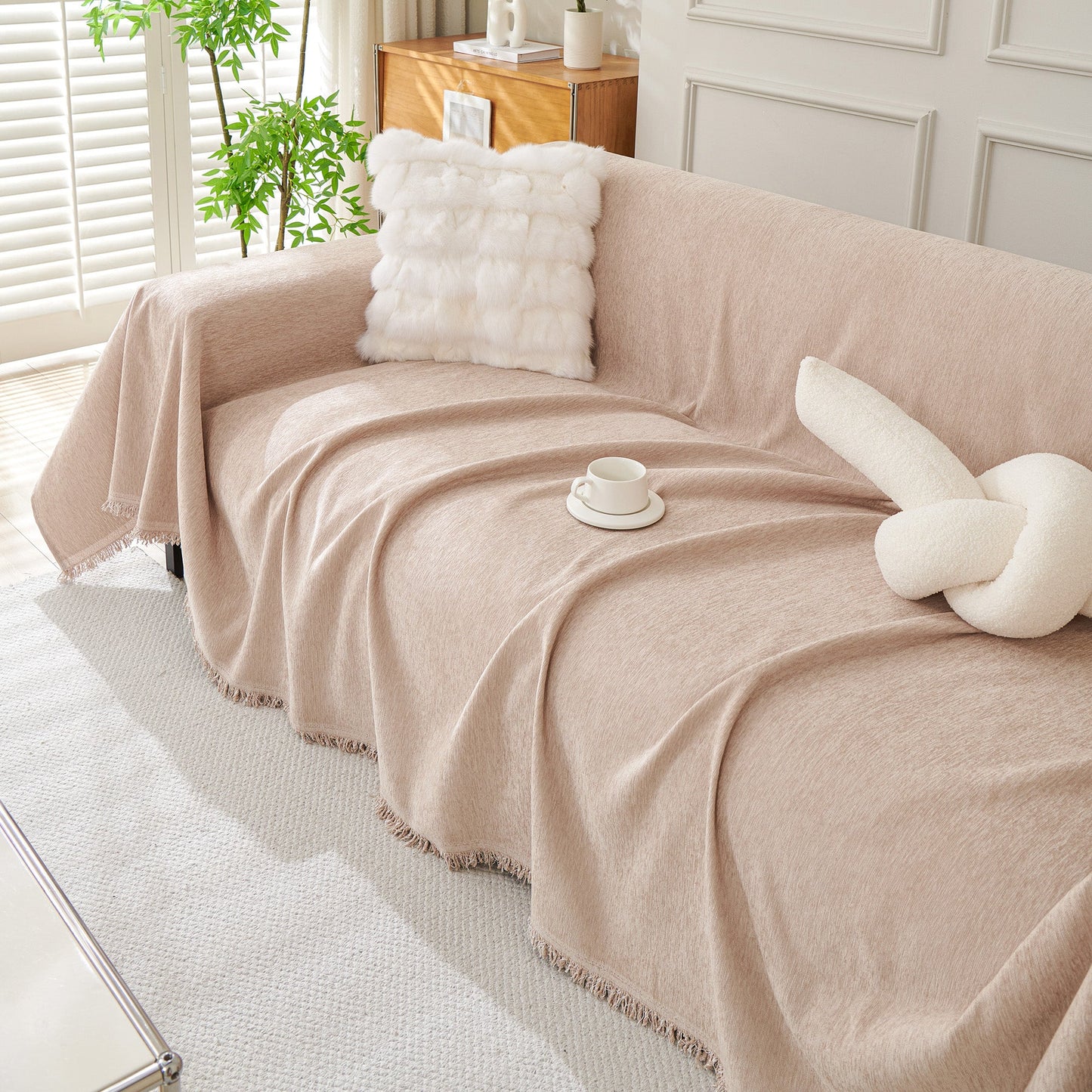 Modern Boho Sofa Cover - Washable & Durable
