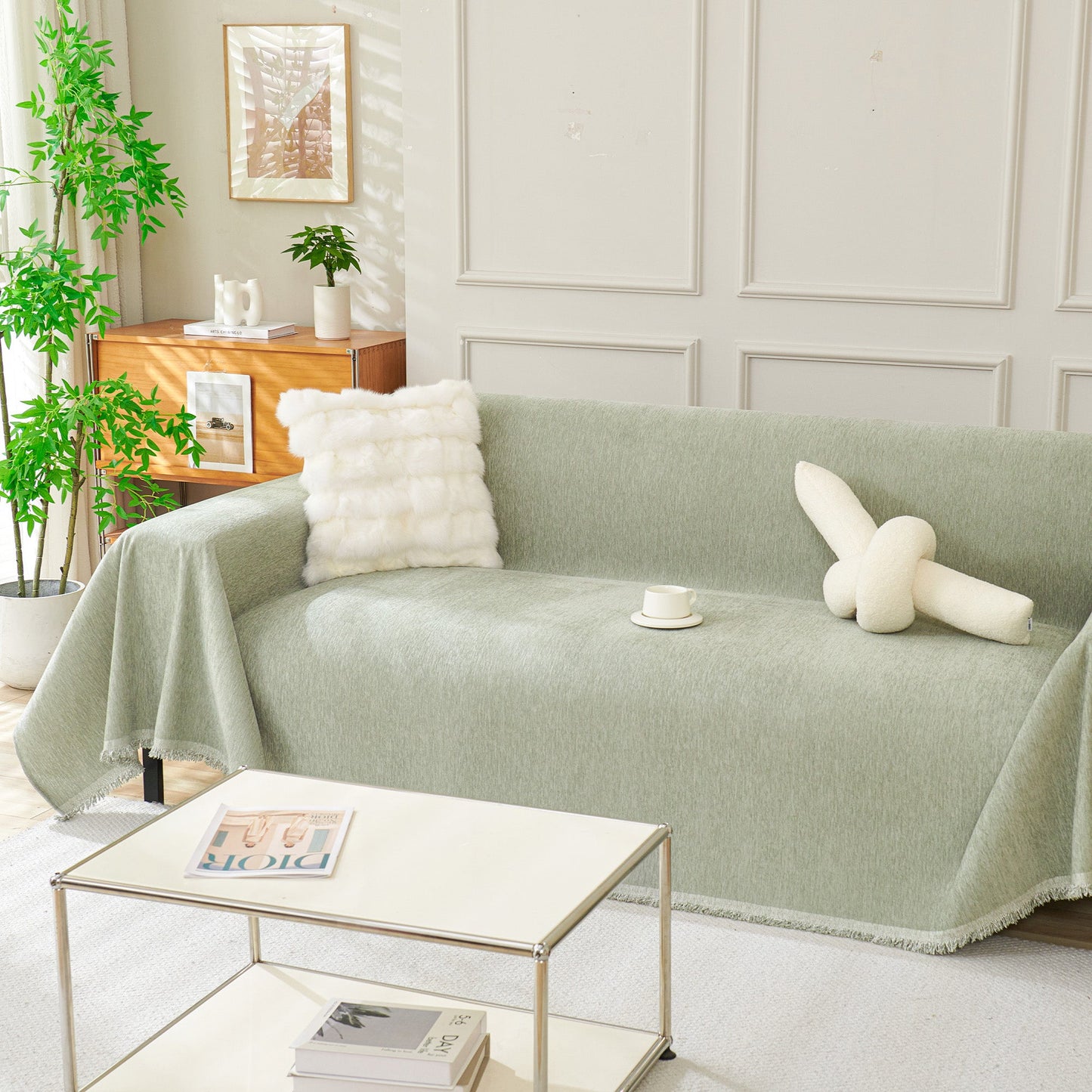 Modern Boho Sofa Cover - Washable & Durable