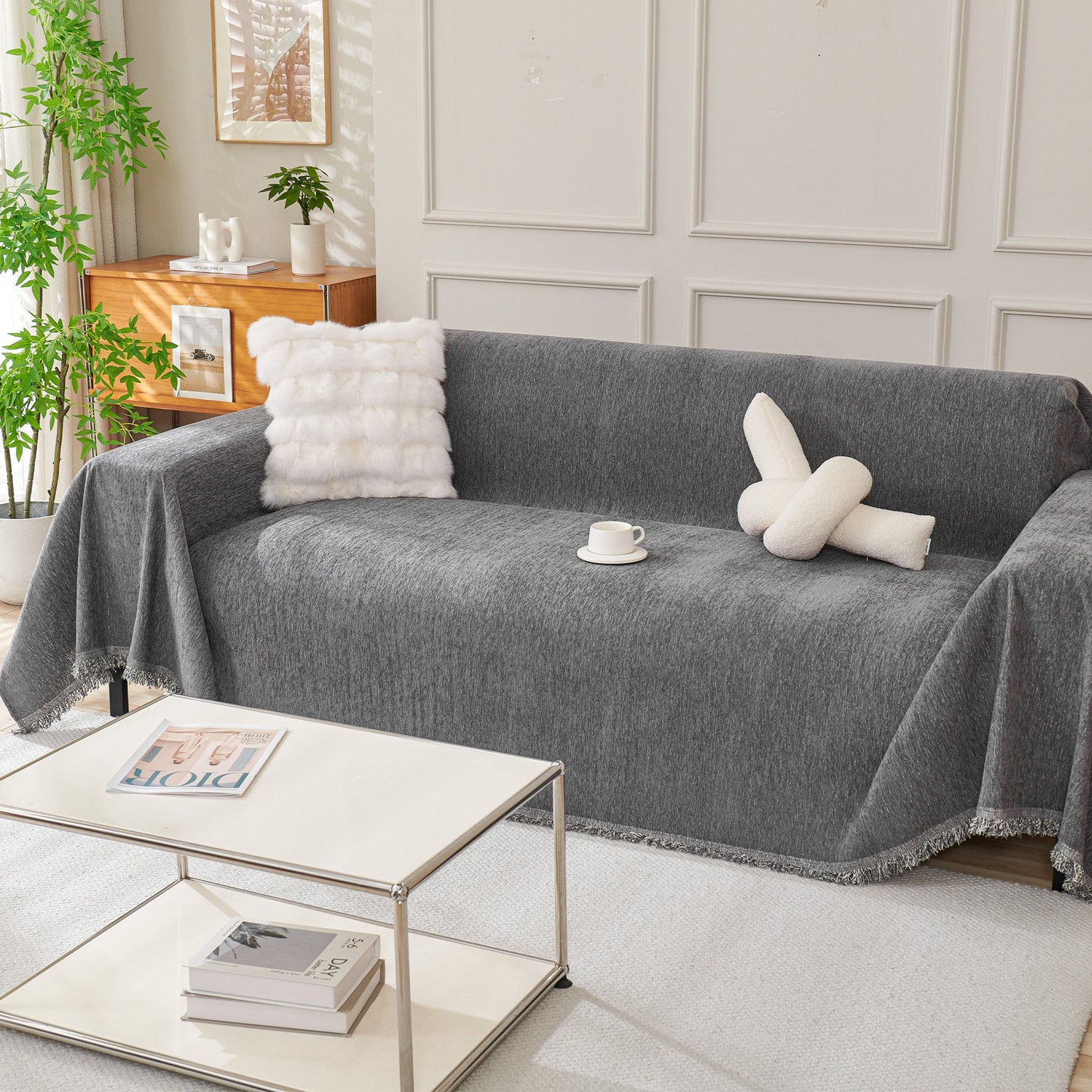 Modern Boho Sofa Cover - Washable & Durable