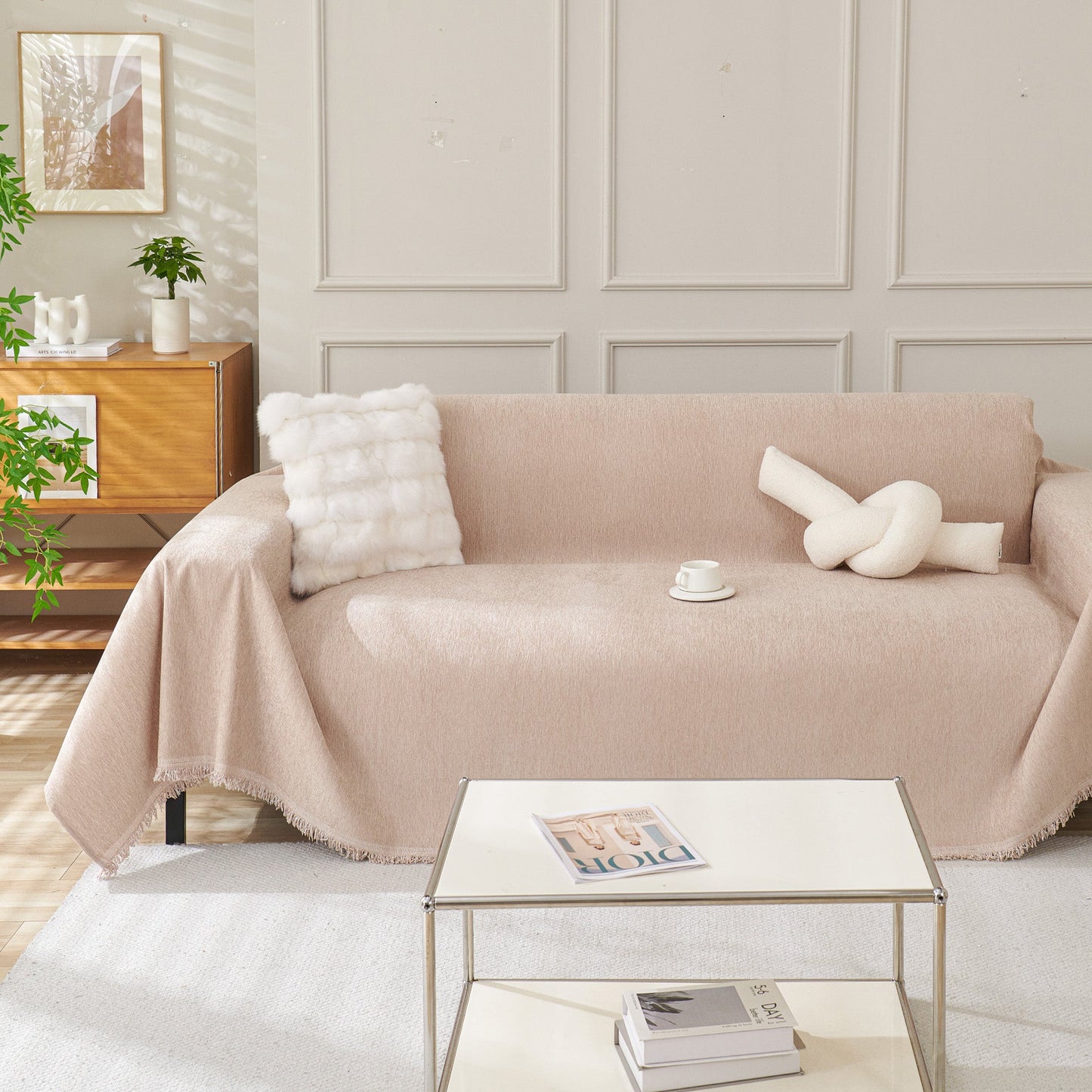 Modern Boho Sofa Cover - Washable & Durable