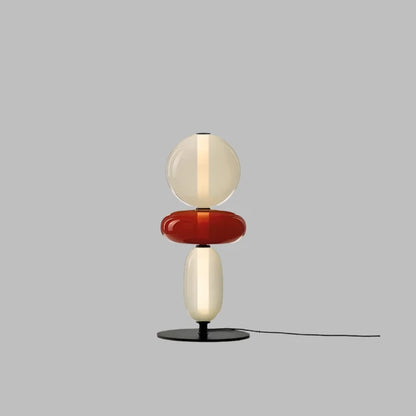 Modern Dimmable LED Floor Lamp - Replaceable Strip - Black/Brass