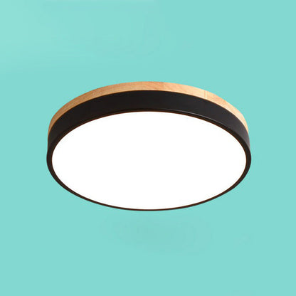 Modern LED Flush Mount Ceiling Light Fixture with Acrylic Finish ? Elegant Illumination for Stylish Bedrooms 10