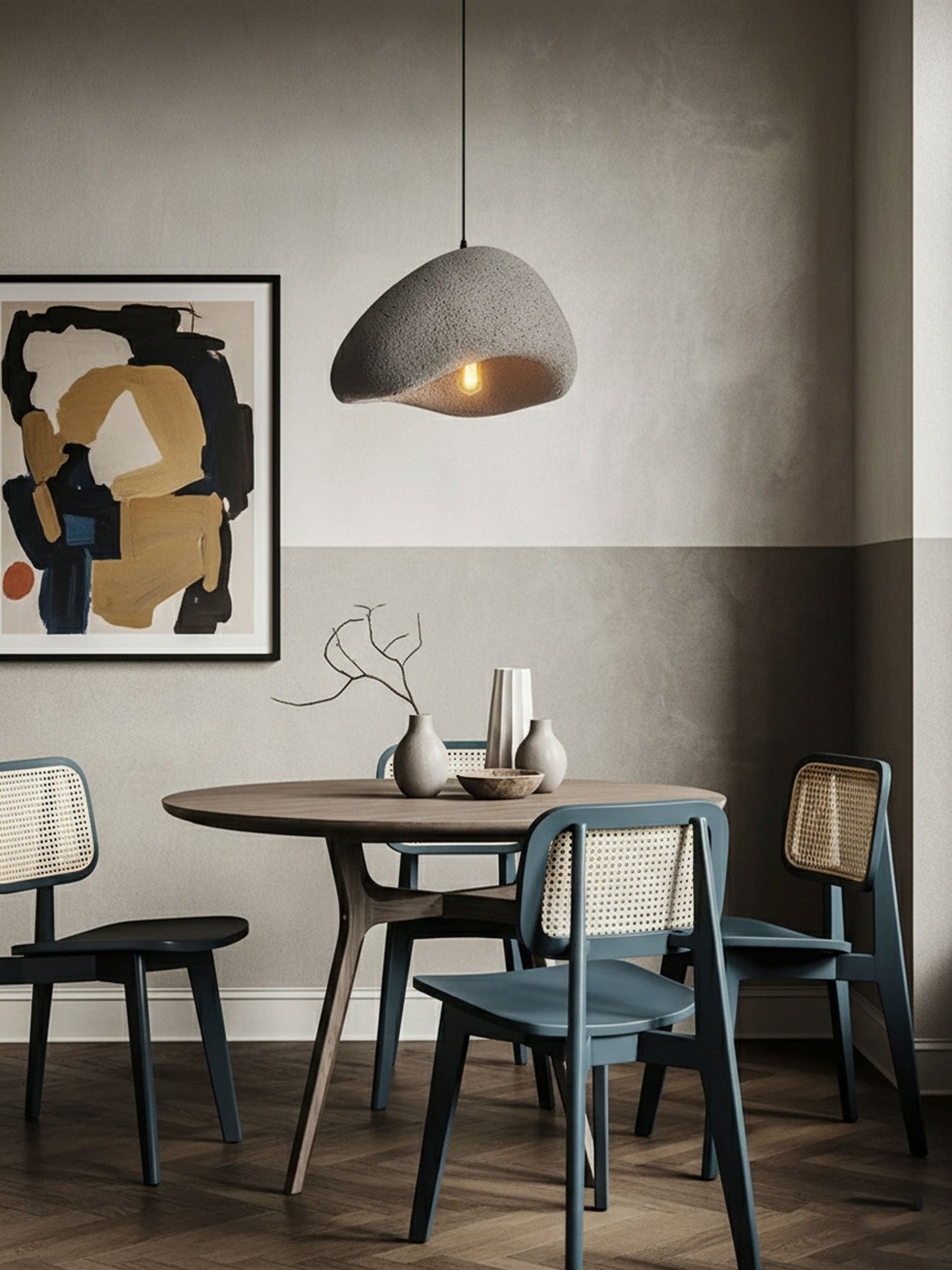 Modern Minimalist Cloud Lamp - High-Density Sculptural Ceiling Fixture