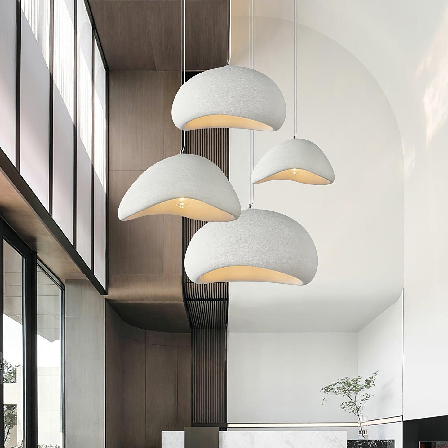 Modern Minimalist Cloud Lamp - High-Density Sculptural Ceiling Fixture