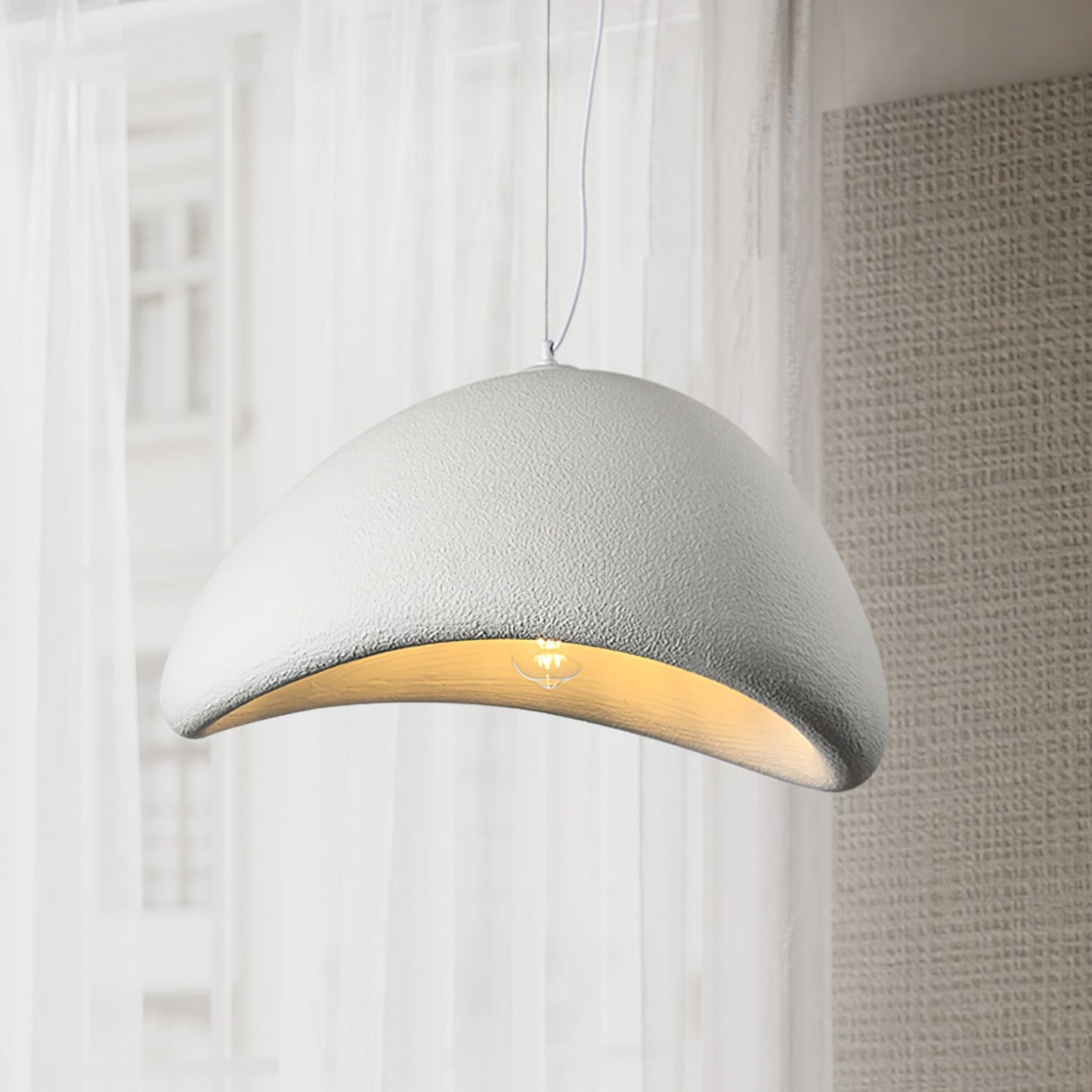 Modern Minimalist Cloud Lamp - High-Density Sculptural Ceiling Fixture