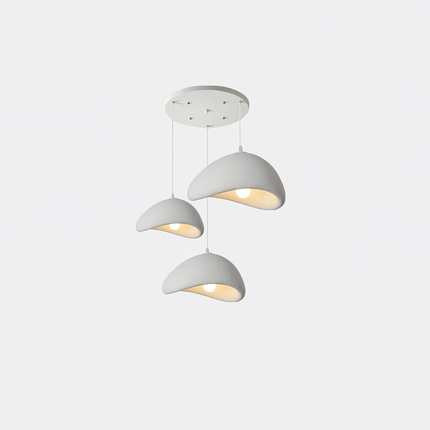 Modern Minimalist Cloud Lamp - High-Density Sculptural Ceiling Fixture