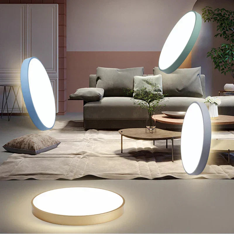 Modern Minimalist Round LED Ceiling Light