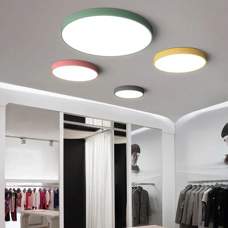 Modern Minimalist Round LED Ceiling Light