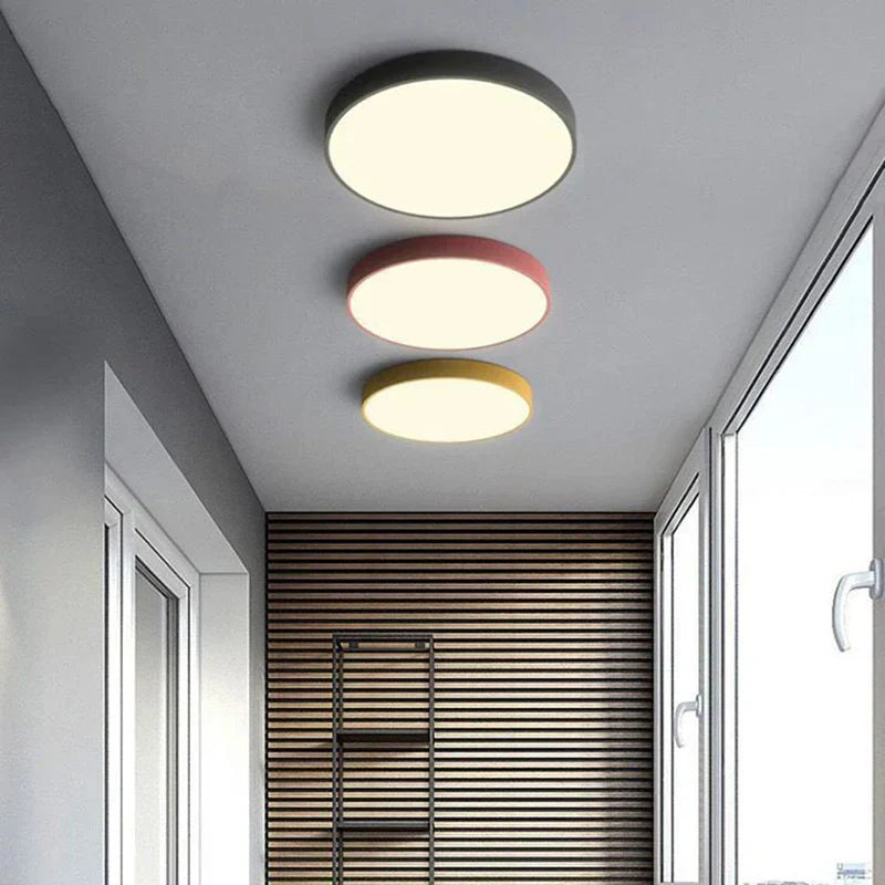 Modern Minimalist Round LED Ceiling Light