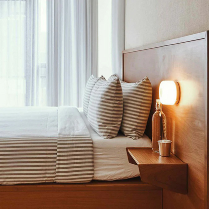 Modern Round Glass Wall Sconce - LED