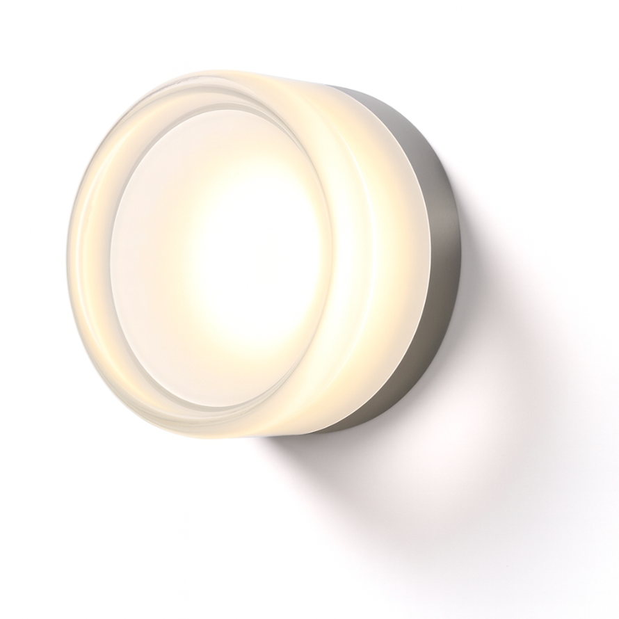 Modern Round Glass Wall Sconce - LED