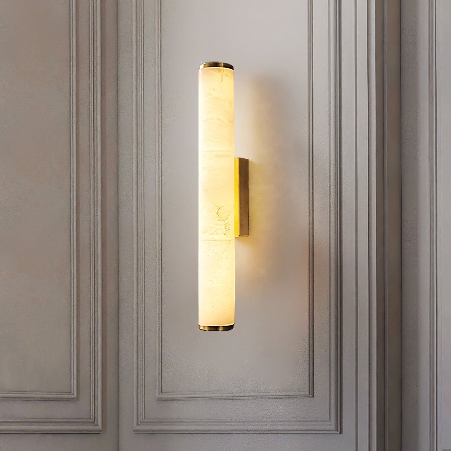 Modern Spanish Marble Style Wall Sconce