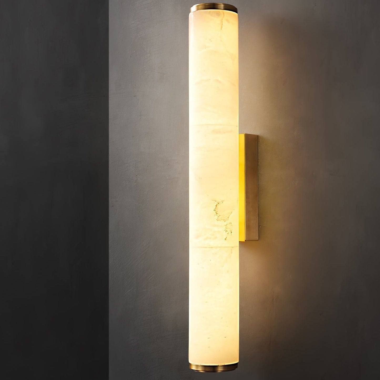 Modern Spanish Marble Style Wall Sconce