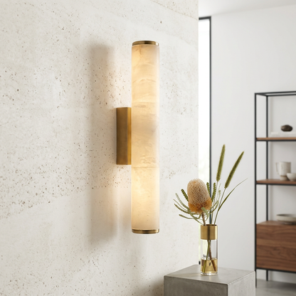 Modern Spanish Marble Style Wall Sconce