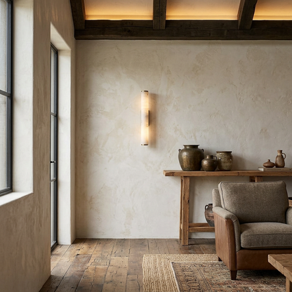 Modern Spanish Marble Style Wall Sconce