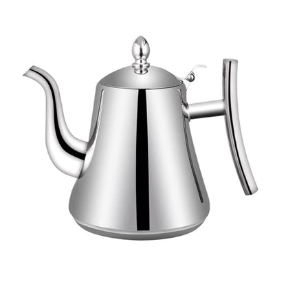 Modern Stainless Steel Teapot with Infuser 0