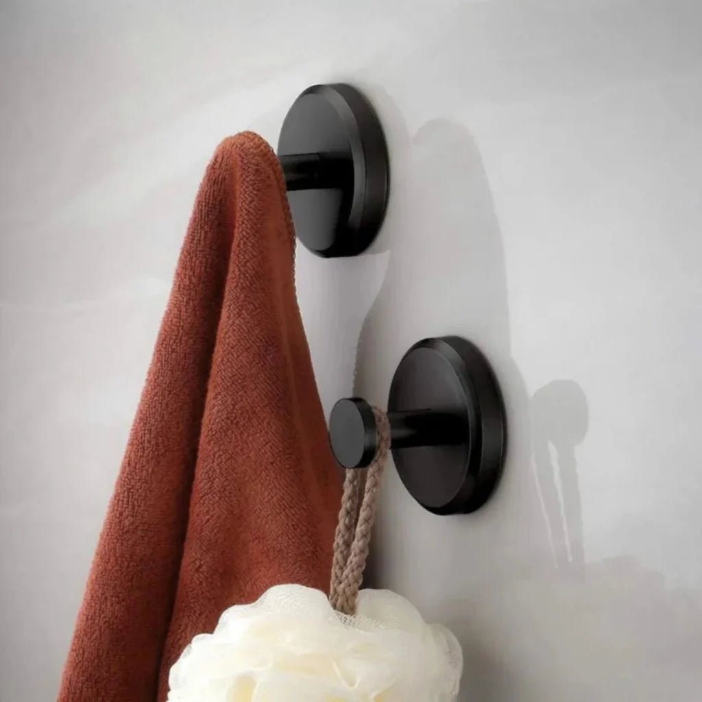 Elara Haus Elevated Suction Wall Hooks - Durable ABS 4-Pack 0