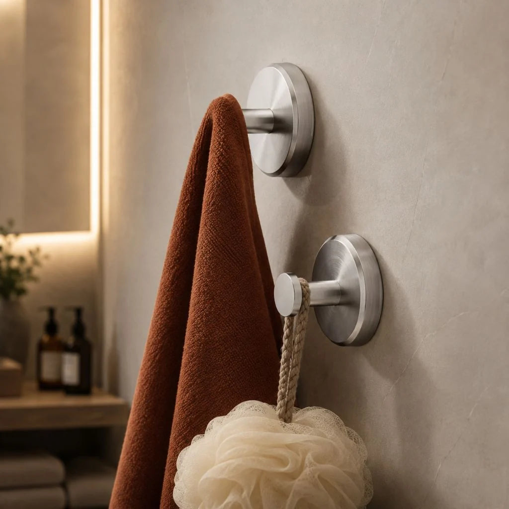 Elara Haus Elevated Suction Wall Hooks - Durable ABS 4-Pack 1