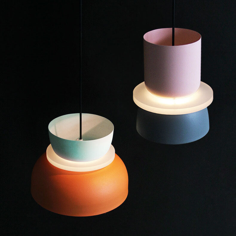 Nordic Macaron LED Pendant Light - Colourful