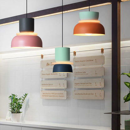 Nordic Macaron LED Pendant Light - Colourful