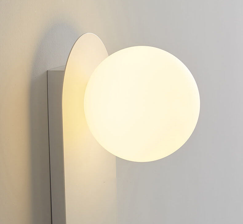Nordic Ring & Globe Wall Sconce - Minimalist
