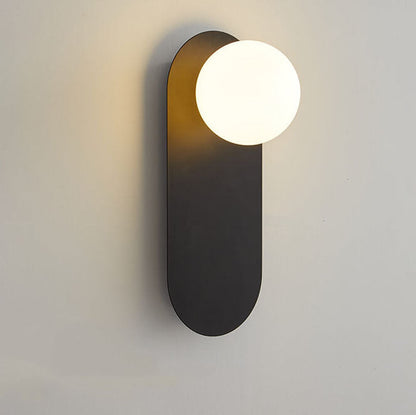 Nordic Ring & Globe Wall Sconce - Minimalist