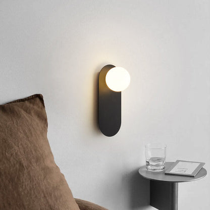 Nordic Ring & Globe Wall Sconce - Minimalist