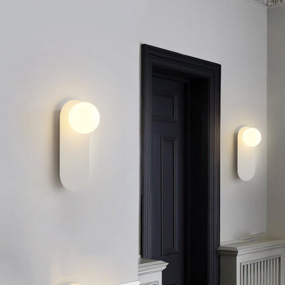 Nordic Ring & Globe Wall Sconce - Minimalist