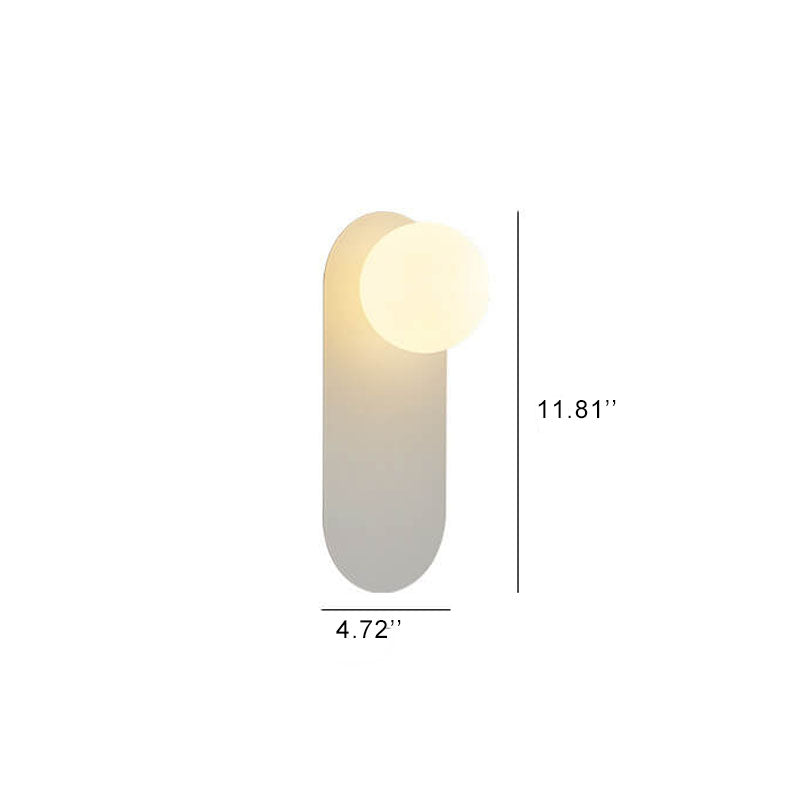 Nordic Ring & Globe Wall Sconce - Minimalist
