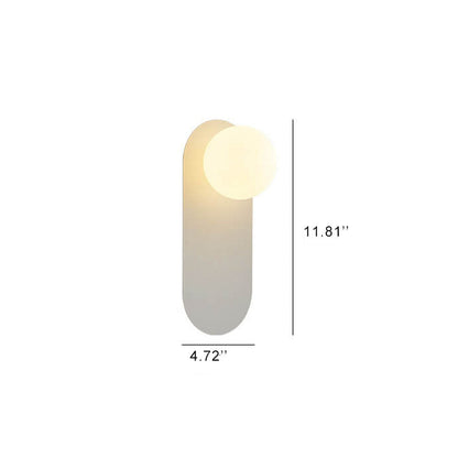 Nordic Ring & Globe Wall Sconce - Minimalist