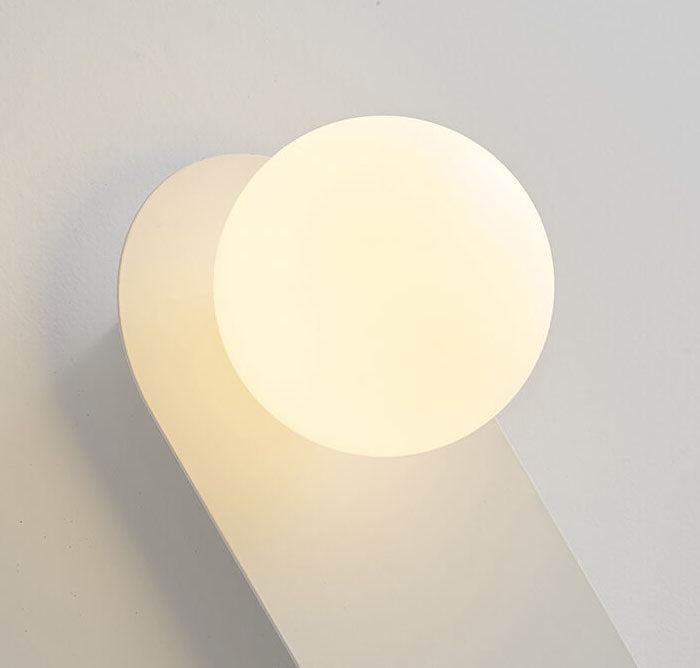 Nordic Ring & Globe Wall Sconce - Minimalist