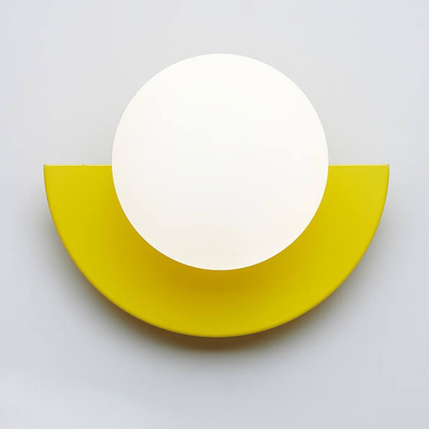 Nordic Semicircle Globe Wall Sconce - Colourful