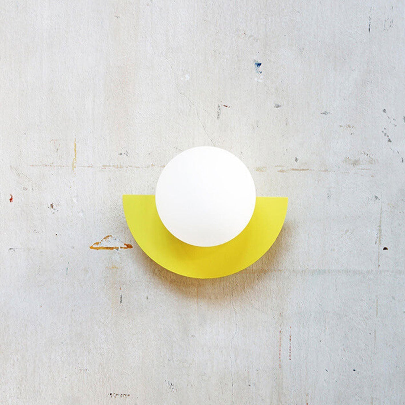 Nordic Semicircle Globe Wall Sconce - Colourful