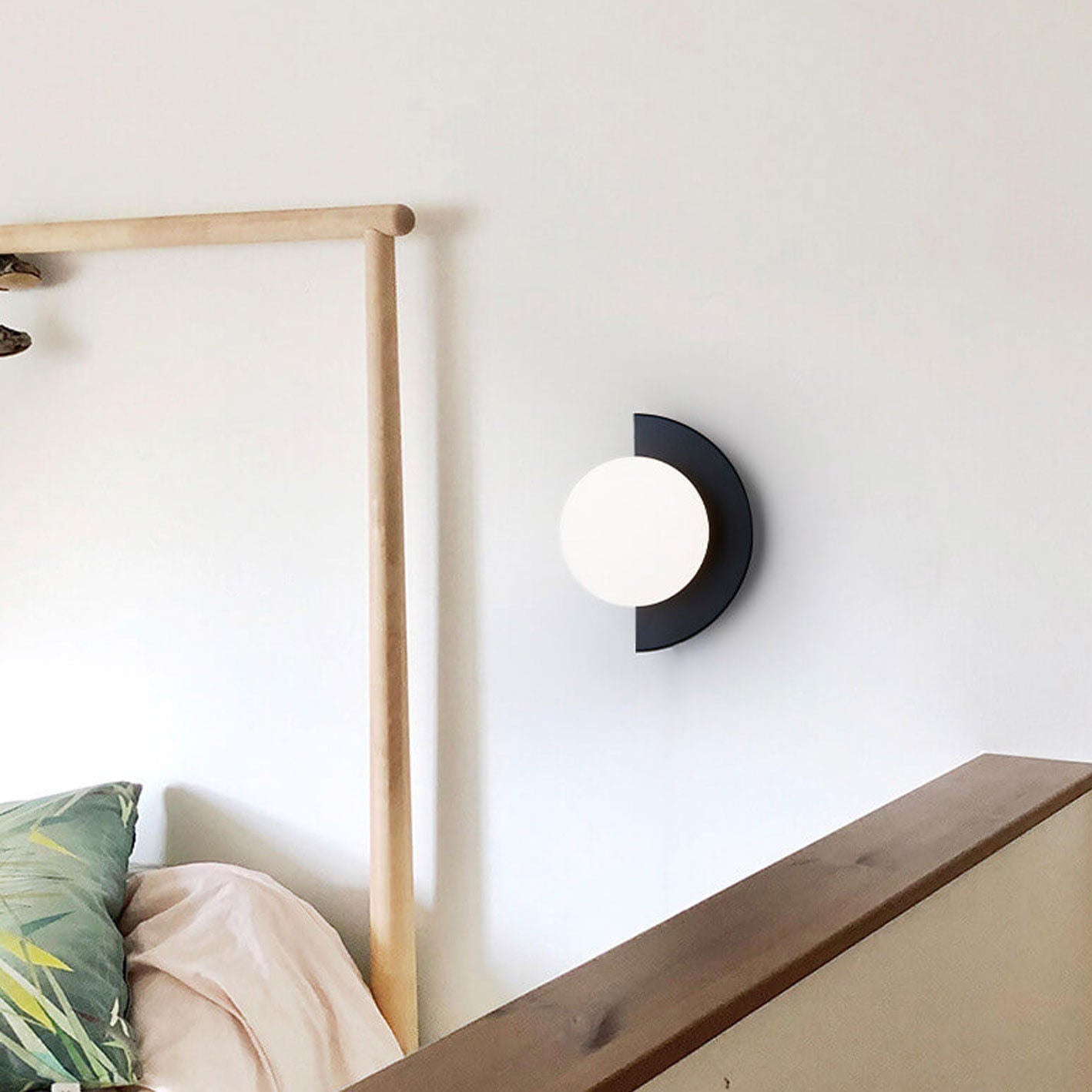 Nordic Semicircle Globe Wall Sconce - Colourful