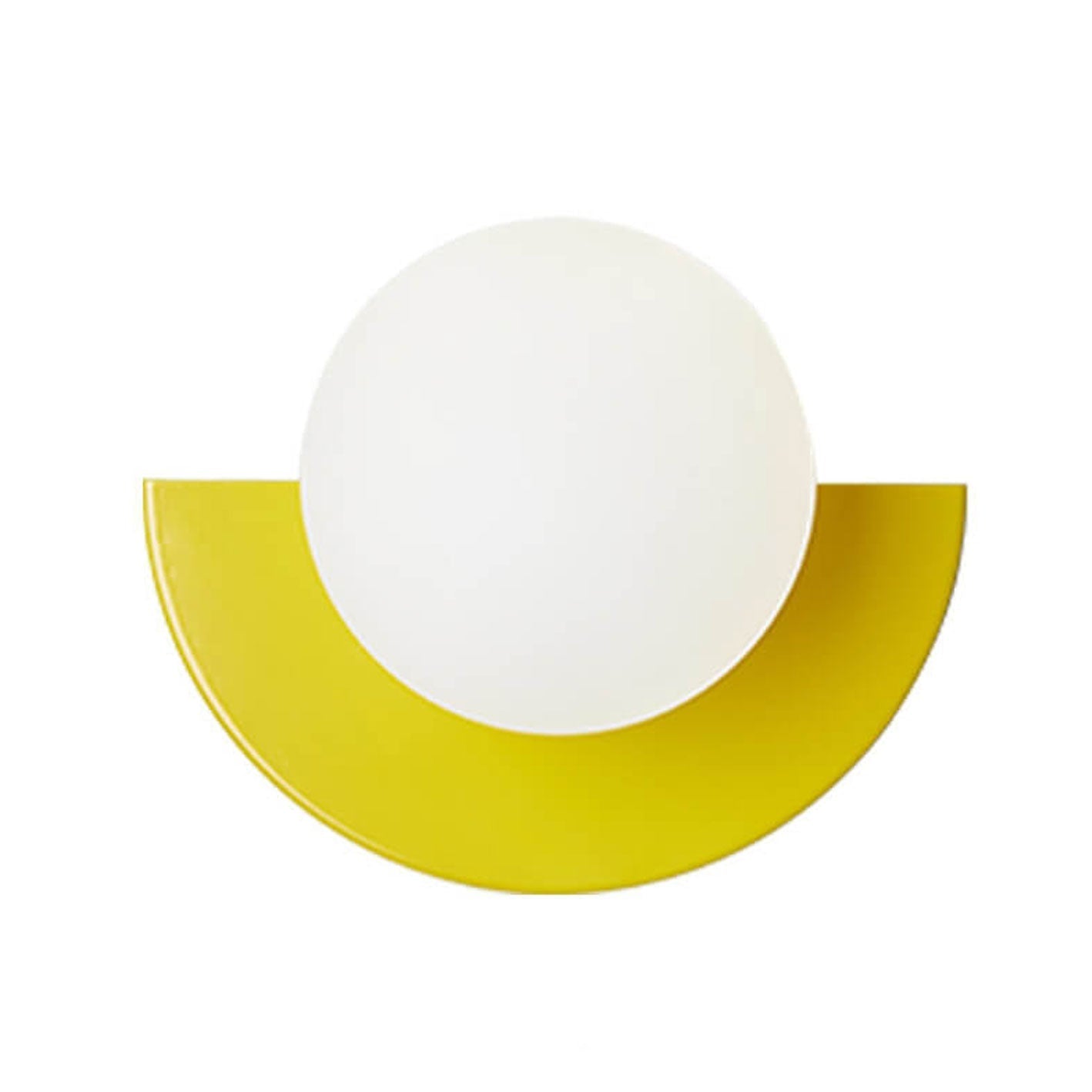 Nordic Semicircle Globe Wall Sconce - Colourful